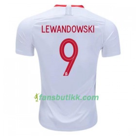 Fotball-VM 2018 Polen drakt Robert Lewandowski 9 Hjemmetrøye
